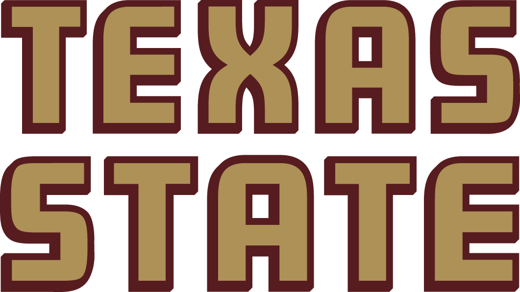 Texas State Bobcats 2008-Pres Wordmark Logo vinyl decal